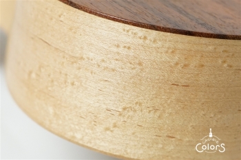 ukulele concert 14f std. – Hawaiian Koa TOP/Bird’s eye Maple SIDE & BACK